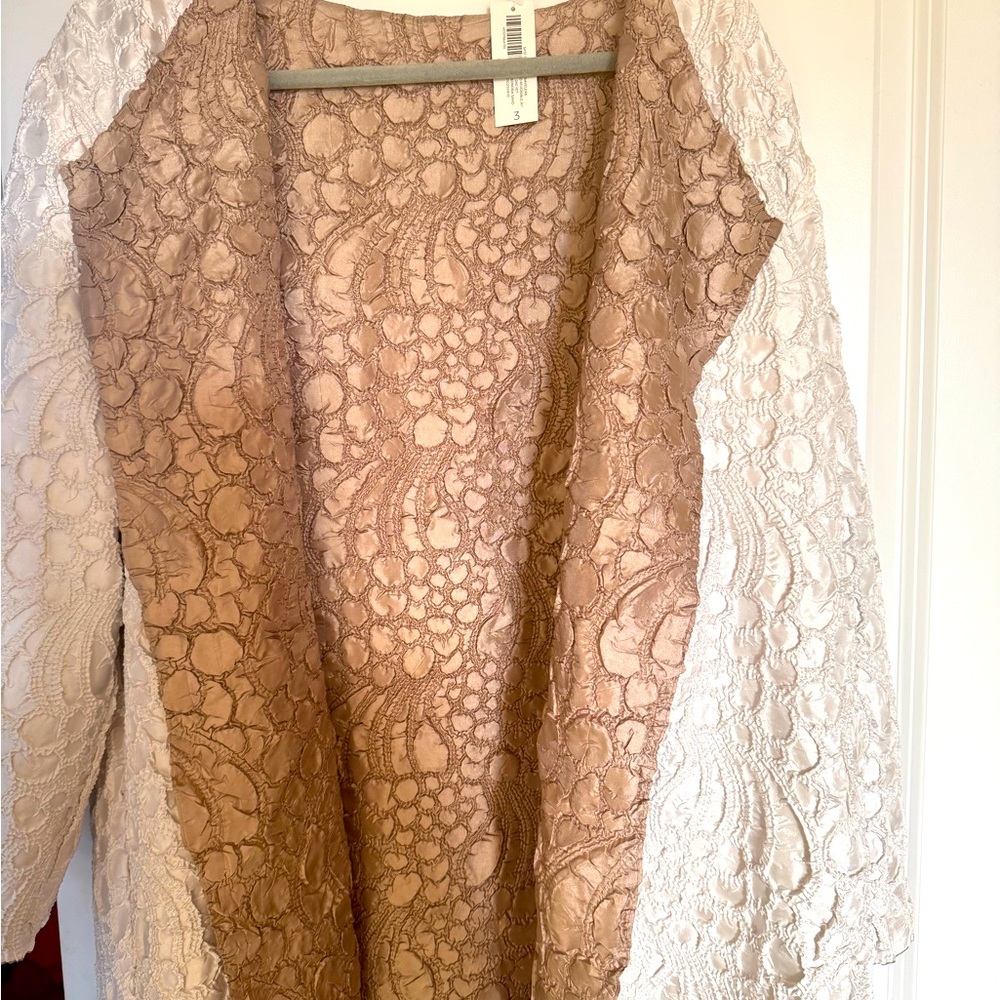 New with Tag Reversible Chicos Textured Travelers Jacket Sz.3